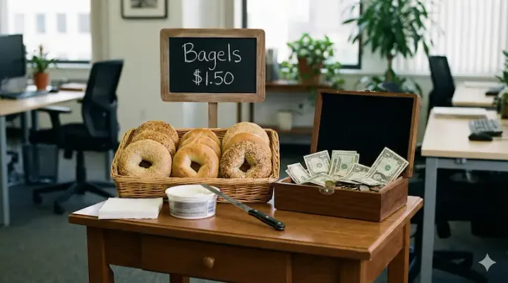 Medindo a honestidade em… pães!